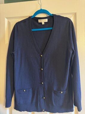 COACH 100% Merino Wool Cardigan